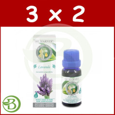 Pacote 3x2 óleo essencial de lavanda Marnys