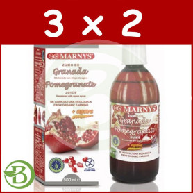 Pack 3x2 Zumo de Granada 500Ml. Marnys