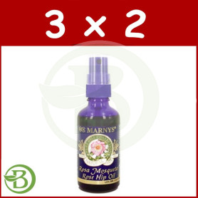 Pack 3x2 Aceite Puro de Rosa Mosqueta Spray 50Ml. Marnys