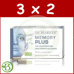 Pacote 3x2 Memory Plus Cápsulas Marnys