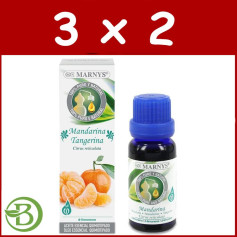 Embalagem 3x2 Óleo Alimentar Mandarim 15Ml. marnys