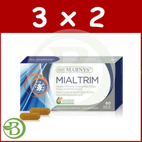 Pack 3x2 Mialtrim 60 Cápsulas Marnys