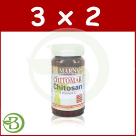 Pack 3x2 Chitomar 120 Cápsulas Marnys