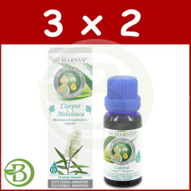 Pack 3x2 Aceite Esencial de Cajeput Marnys