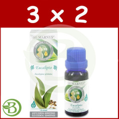 Embalagem 3x2 Óleo Essencial Alimentar de Eucalipto 15Ml. marnys