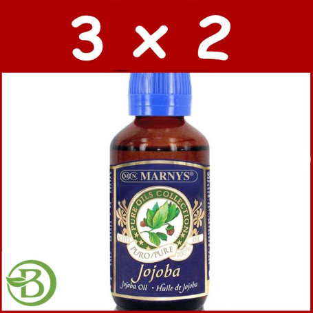 Pack 3x2 Aceite de Jojoba Masaje 100Ml. MArnys