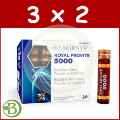 Pacote 3x2 Royal Provite 5000 20 Frascos Marnys