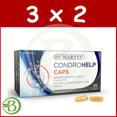 Pacote 3x2 Condrohelp 60 Cápsulas Marnys