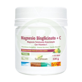 Bisglicinato de Magnésio + C 226Gr Sura Vitasan