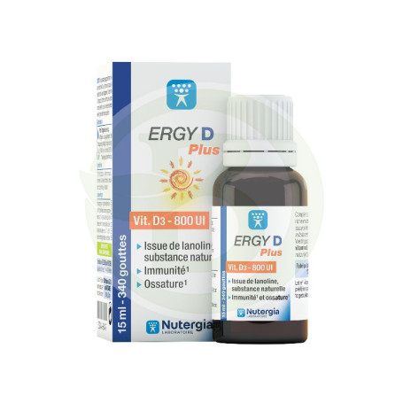 Ergy-D Plus 15 ml Nutergia