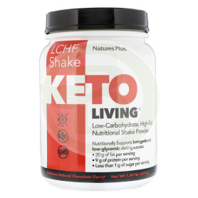 Shake de Chocolate Keto Living 675Gr. Nature&#39;s Plus