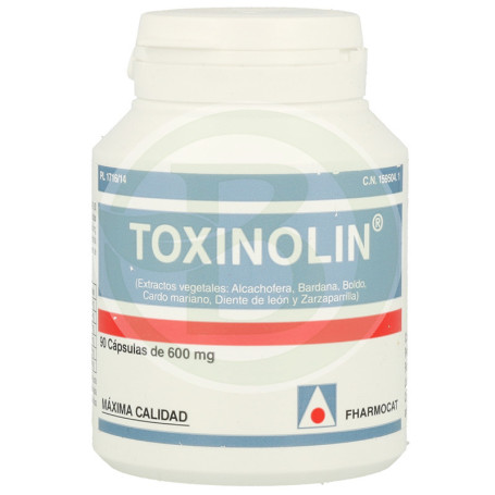 Toxinolina 90 Cápsulas 500Mg. Fharmocat