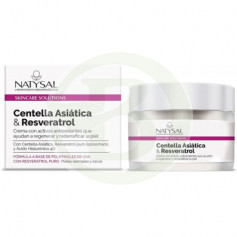 Creme Facial Centella Asiatica e Resveratrol 50Ml Natysal