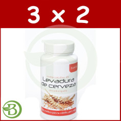 Pack 3x2 Levedura de Cerveja 180 Comprimidos Plantis