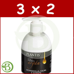 Pack 3x2 Leite Desmaquiante de Argão 250Ml. plantas