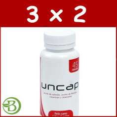 Pacote 3x2 Uncap 45 cápsulas Plantis