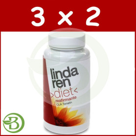 Pack 3x2 CLA Tonalín 90 Cápsulas Lindaren Diet