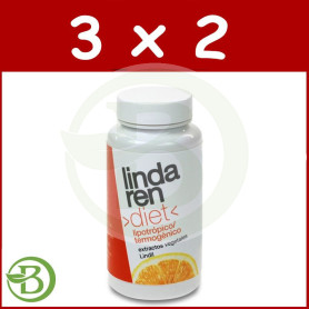 Pack 3x2 Lindil Complex 60 Cápsulas Linda Ren Diet