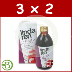 Embalagem 3x2 Drenagem 250Ml. Dieta Lindaren