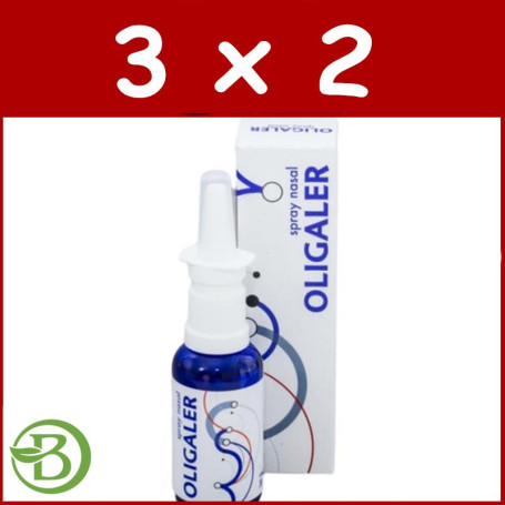 Pack 3x2 Oligaler Spray Nasal 30Ml. Plantis