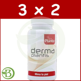 Pack 3x2 Dermaplantis 60 Cápsulas Plantis