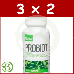 Pacote 3x2 Probiot Fresh 30 comprimidos Plantis