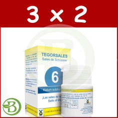 Pack 3x2 Tegorsal 6 20Gr. tegor