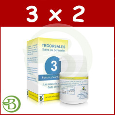 Pack 3x2 Sais de Schussler 3 (FeP) Tegor