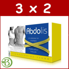 Pacote 3x2 Abdolis 60 Cápsulas Tegor