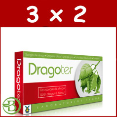 Pacote 3x2 Dragoter 40 Cápsulas Tegor