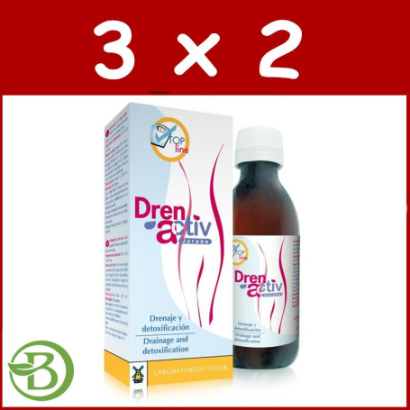 Pack 3x2 Drenactive 200Ml. Tegor