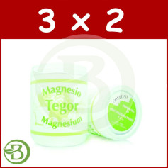 Pack 3x2 Magnésio Pó 180Gr. tegor