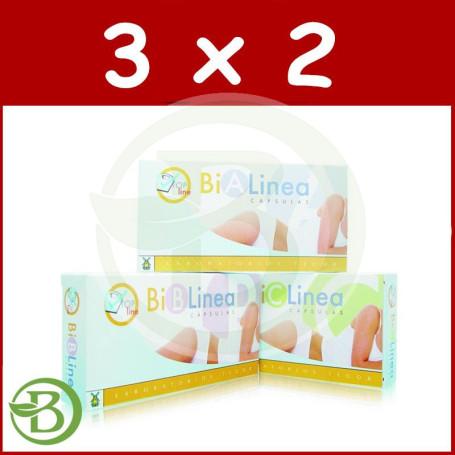 Pack 3x2 Bilinea Pro A 40 Cápsulas Tegor