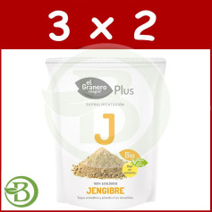 Pack 3x2 Ginger Bio 150Gr. O celeiro