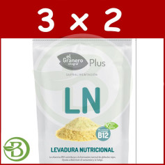 Pack 3x2 Levedura Nutricional com B12 150Gr. Celeiro