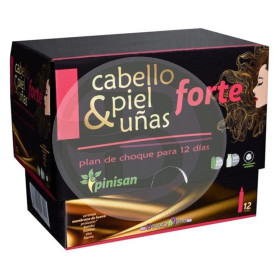 Cabelo, Pele e Unhas Forte 12 Frascos Pinisan