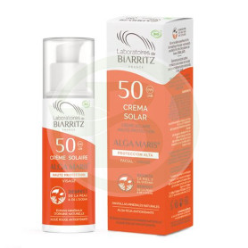 Creme Solar Facial Spf50 50Ml Biarritz