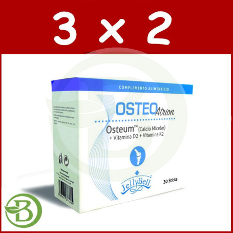 Pack 3x2 Osteo Atrion 30 Sticks Jellybell