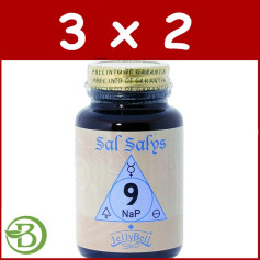 Pacote 3x2 Salt Salys 9 NAP 90 comprimidos Jellybell