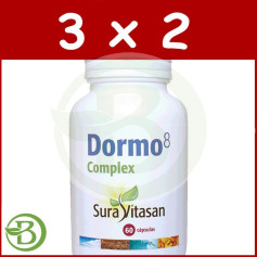 Pacote 3x2 Dormo Complex 60 Cápsulas Sura Vitasan