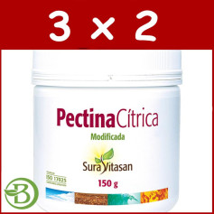 Pack 3x2 Pectina Cítrica Modificada 150Gr. Sura Vitasan