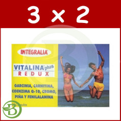 Pacote 3x2 Vitalina Plus Redux 60 Cápsulas Integralia