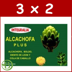 Pacote 3x2 Alcachofra Mais 60 Cápsulas Integralia