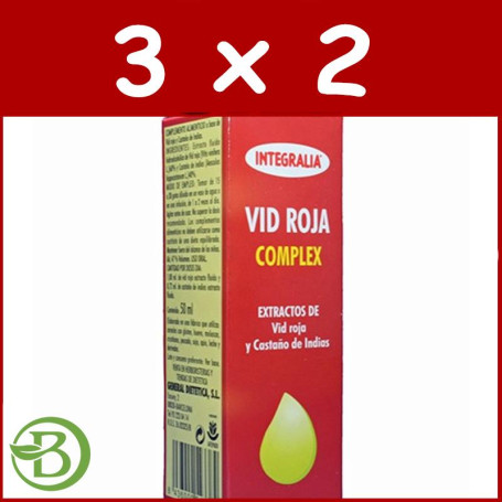 Pack 3x2 Vid Roja Complex 50Ml. Integralia