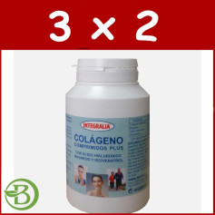 Pacote 3x2 Collagen Plus 120 comprimidos Integralia