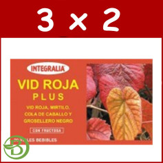 Pacote 3x2 Frascos Red Vine Plus Integralia