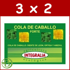 Pacote 3x2 Cavalinha Forte BIO 60 Cápsulas Integralia