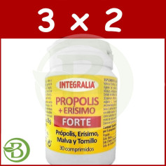 Pack 3x2 Própolis + Erisimo Forte 30 Comprimidos Integralia