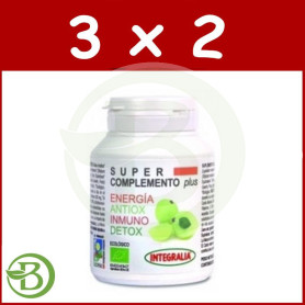 Pack 3x2 Super Complemento Plus Eco 90 Cápsulas Integralia