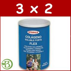 Pack 3x2 Collagen Forte Flex Vanilla 400Gr. integralia